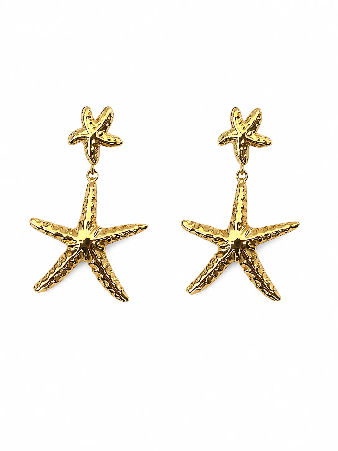 Brincos Duas Estrelas do Mar