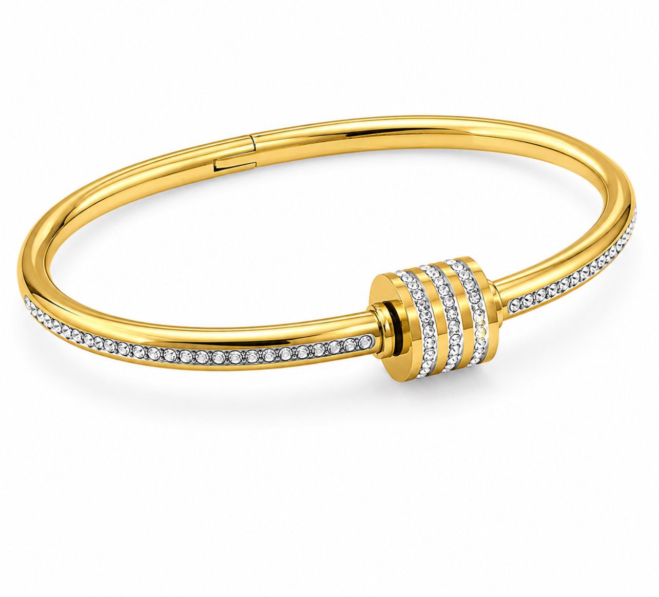 Pulseira Bracelete Elos Cristal — foto 2